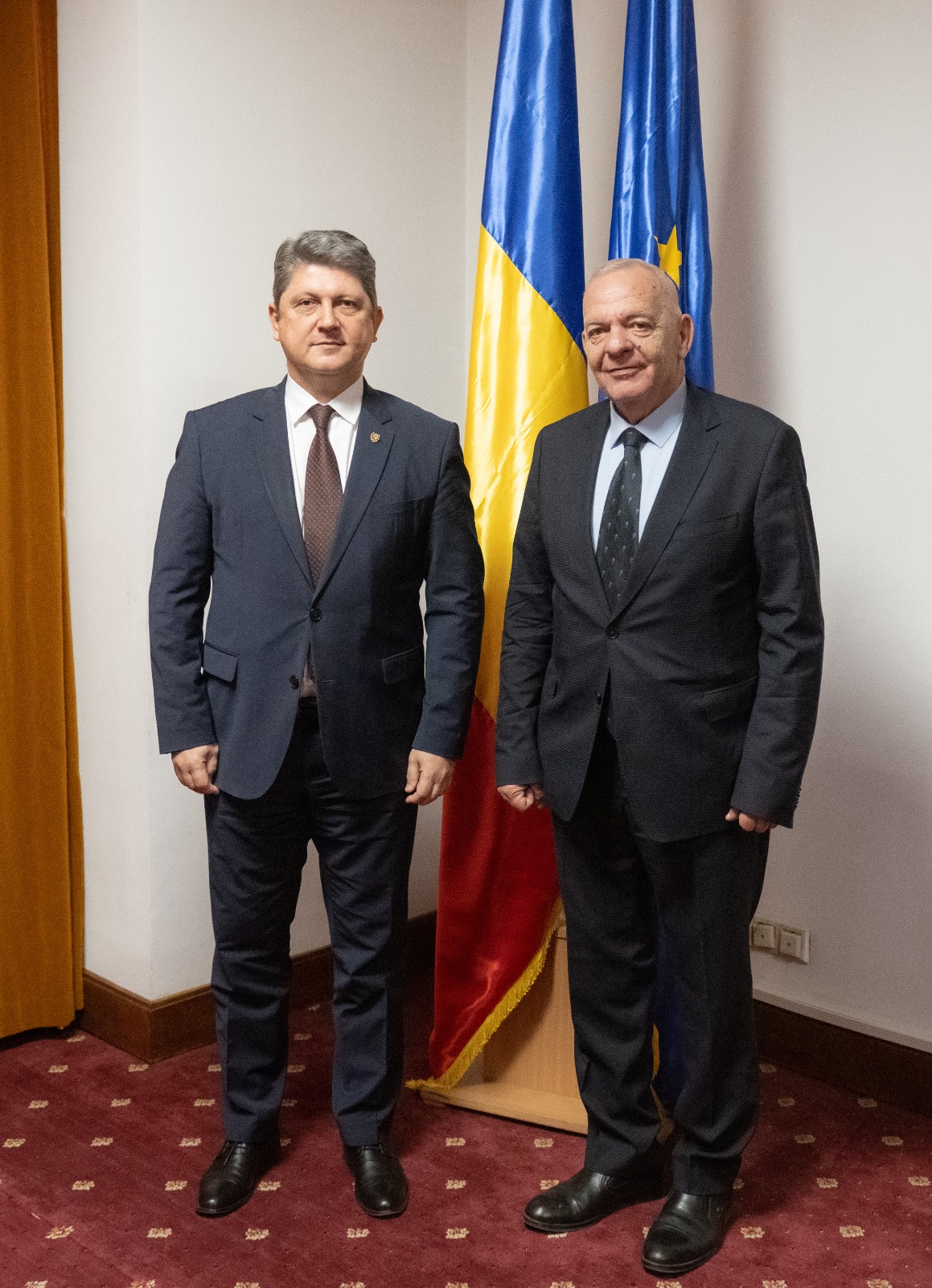Întrevederea președintelui Comisiei pentru politică externă din Senatul României, Titus Corlățean, cu ambasadorul Republicii Bulgaria la București, Radko Vlaykov